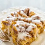 Pumpkin Cinnamon Roll Bake