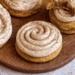 Pumpkin Cookies with Cinnamon Frosting