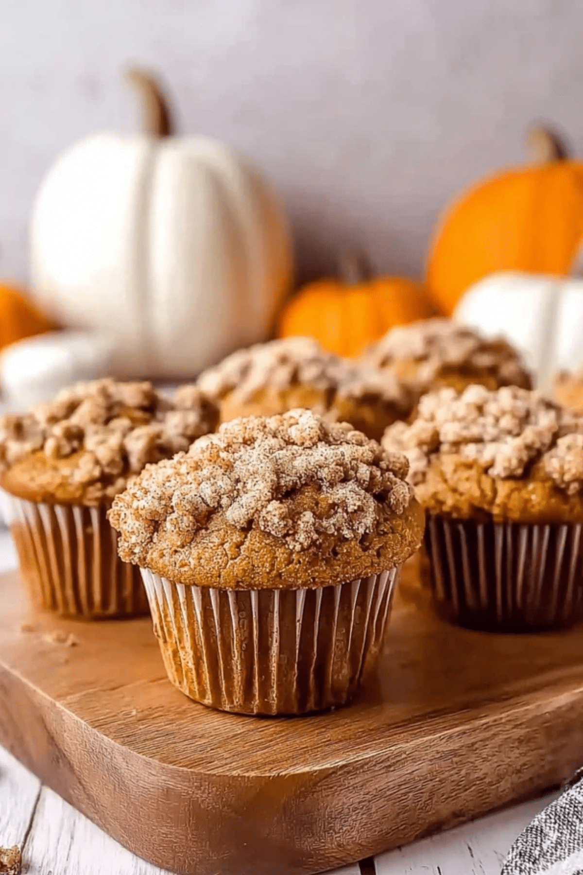 Pumpkin Crumb Muffins