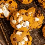 Pumpkin S’mores Cookies