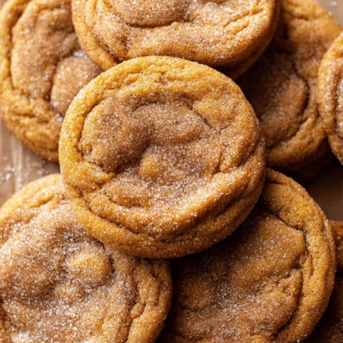 Pumpkin Snickerdoodle Cookies
