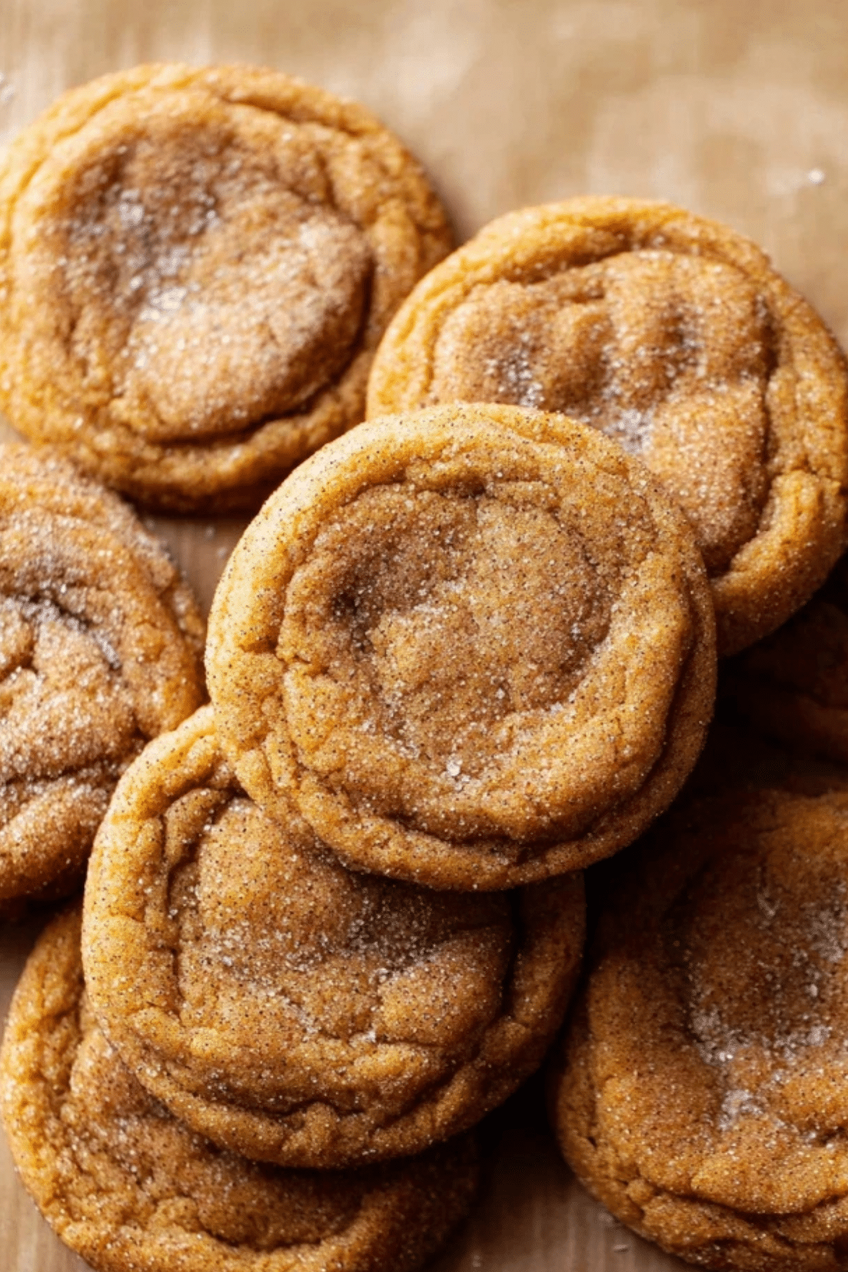 Pumpkin Snickerdoodle Cookies