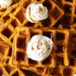 Pumpkin Spice Waffles