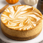 Pumpkin Swirl Cheesecake