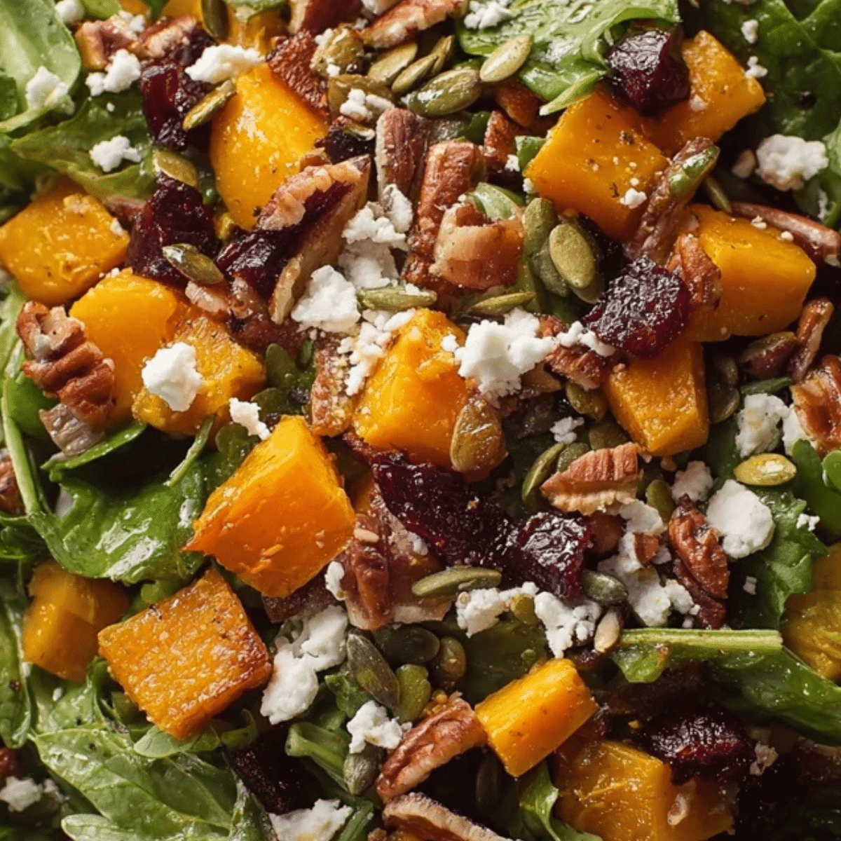 Roasted Butternut Squash Salad