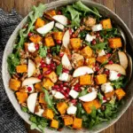 Salad with Butternut Squash and Apple
