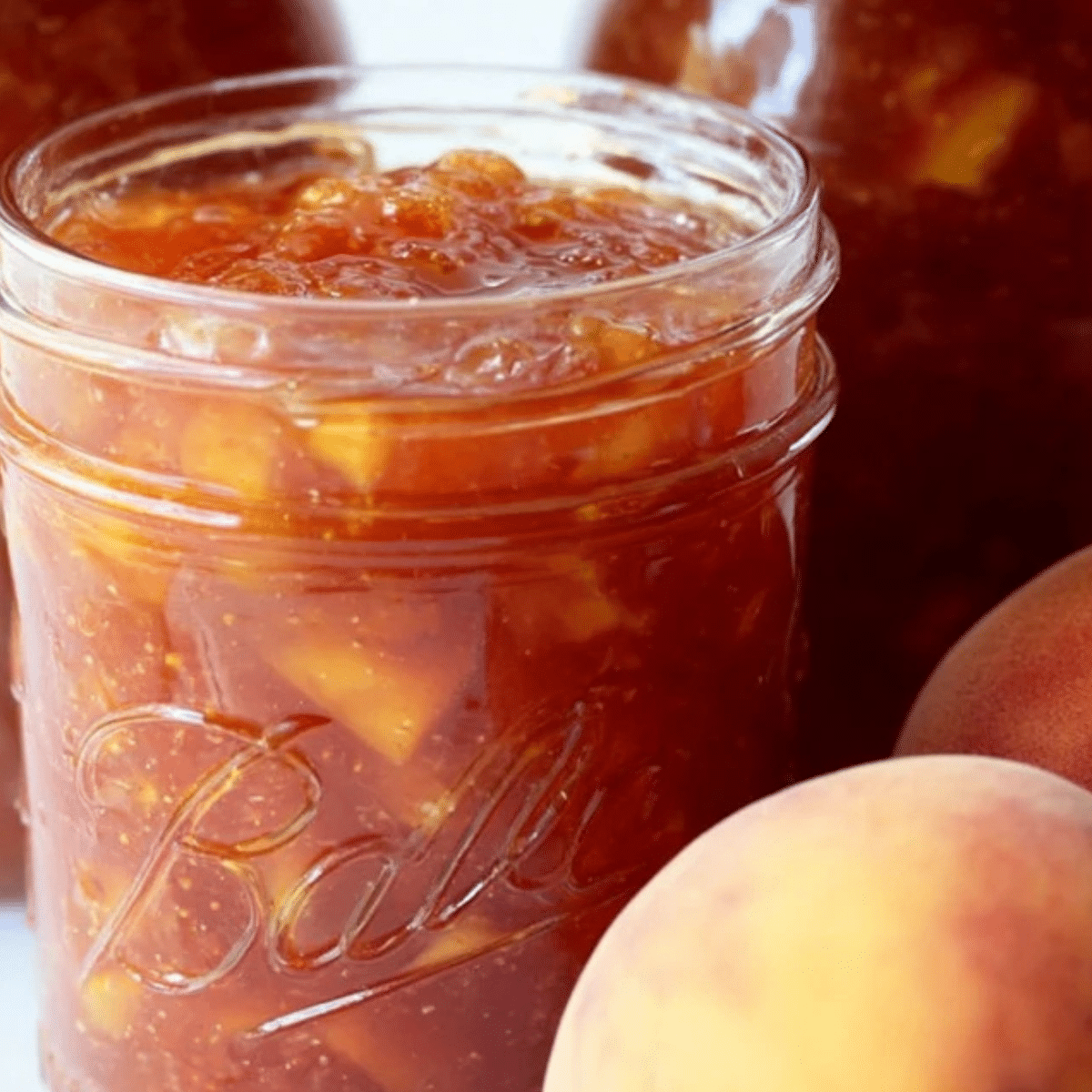 Spiced Peach Jam