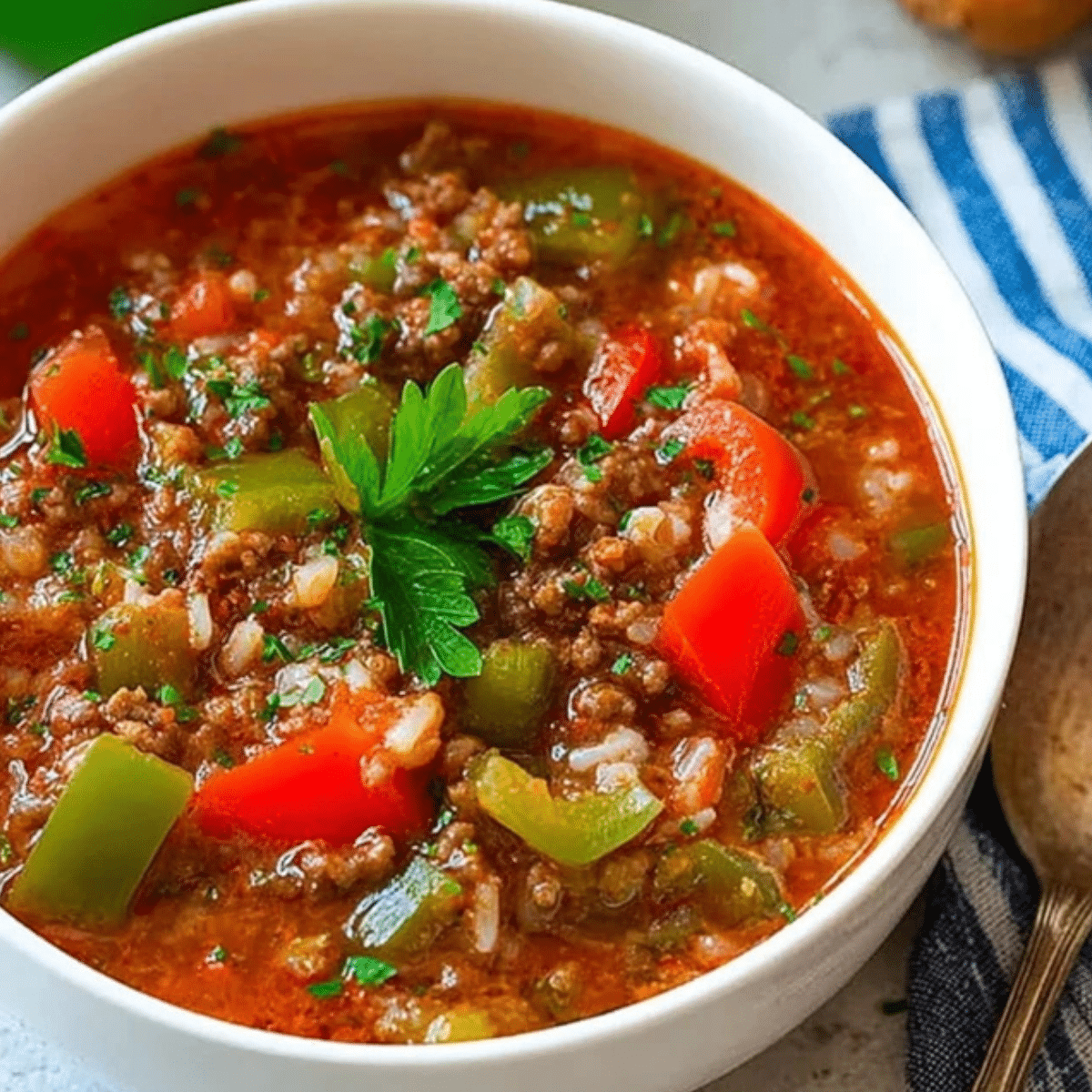Stuffed Pepper Soup