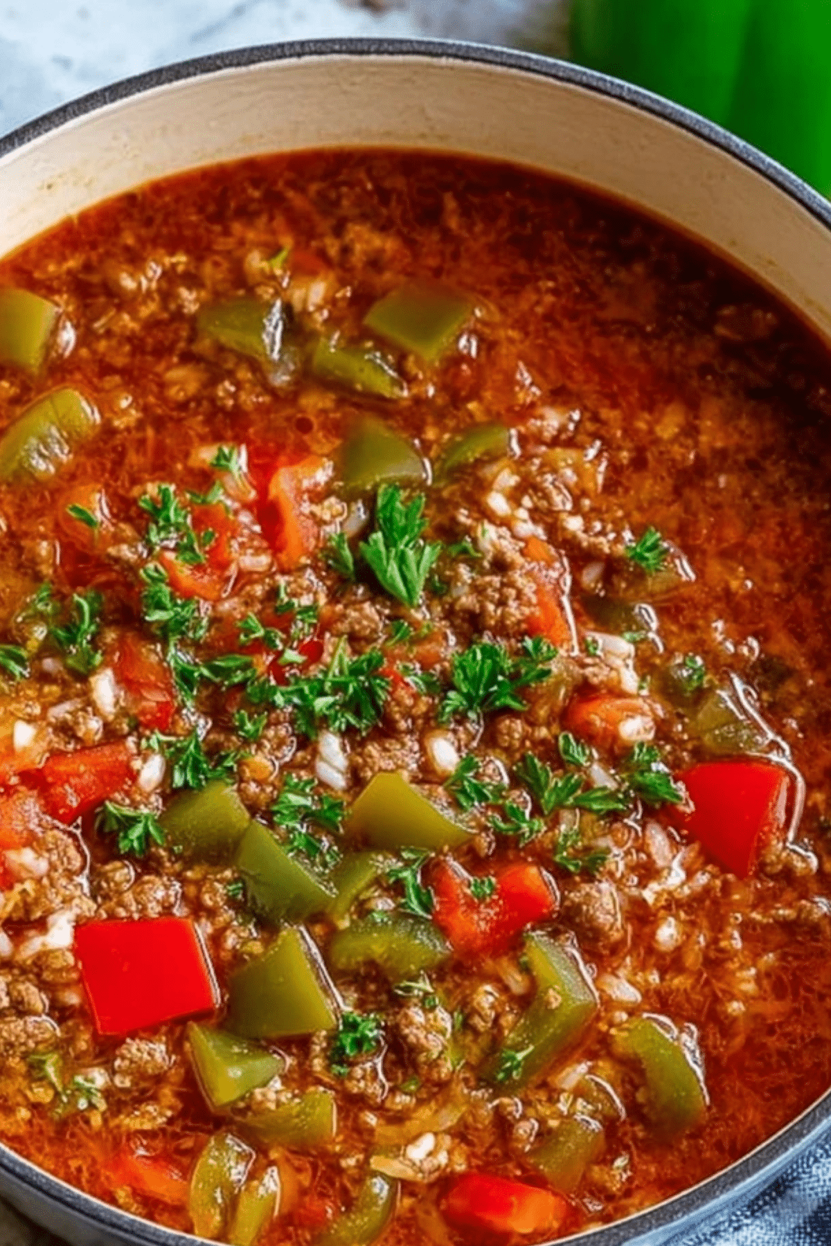 Stuffed Pepper Soup