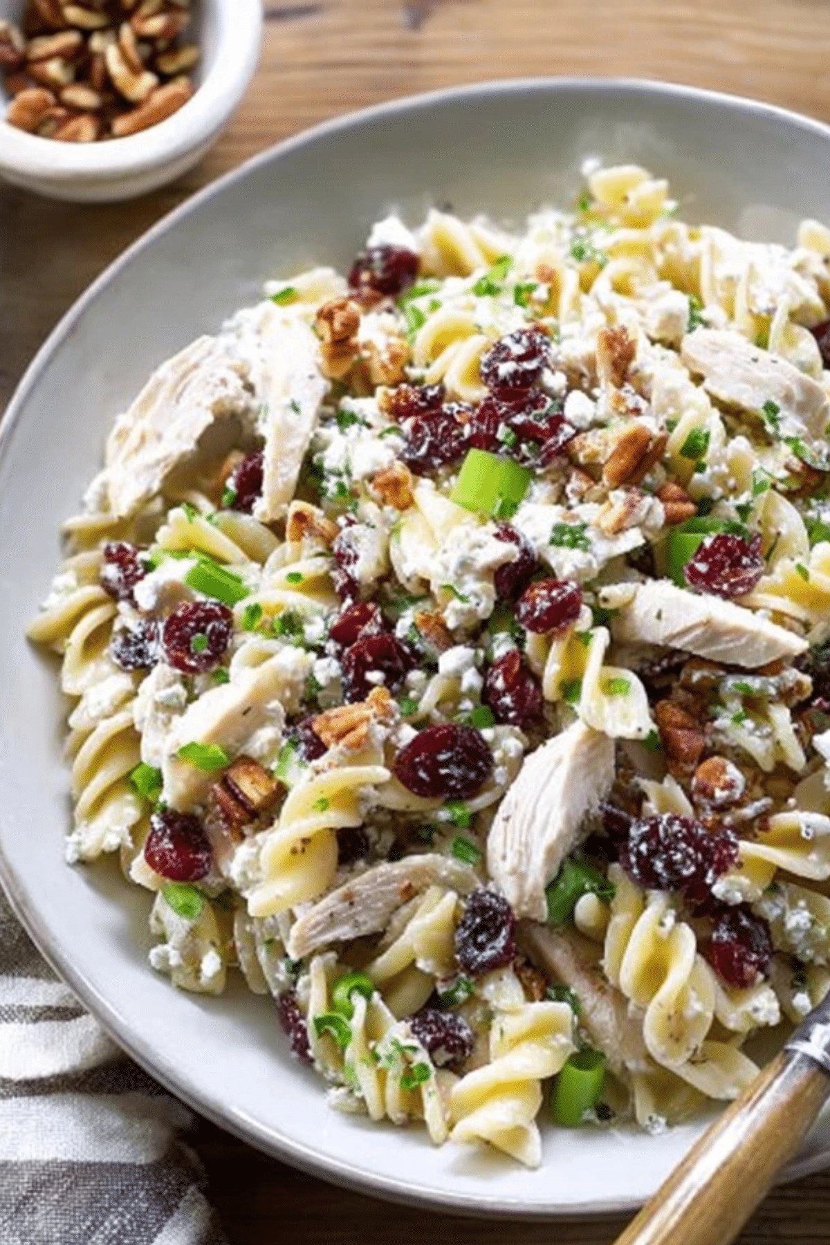 Turkey Cranberry Pasta Salad