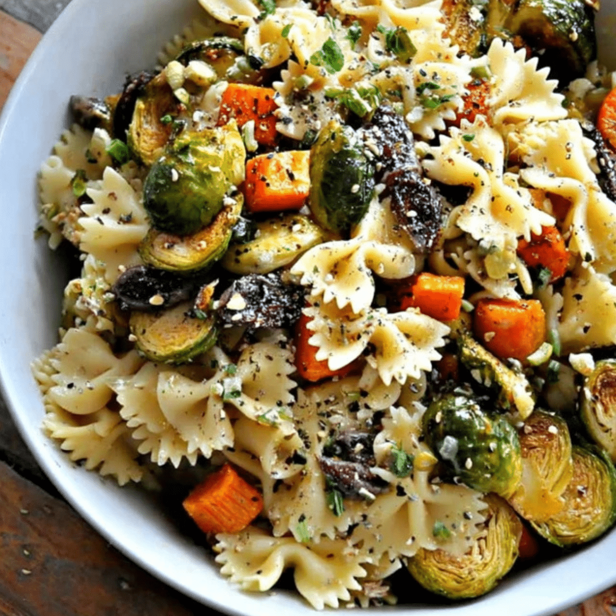 Vegan Fall Pasta Salad