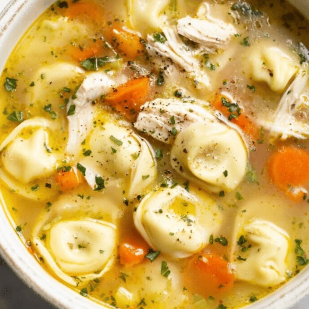 chicken Tortellini Soup