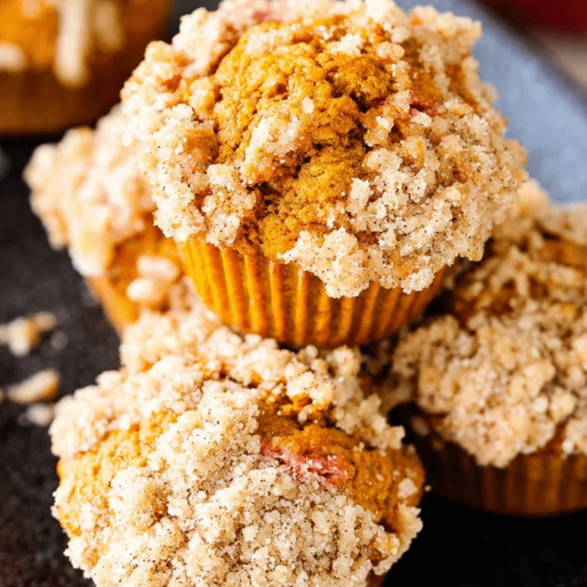 Apple Pumpkin Streusel Muffins