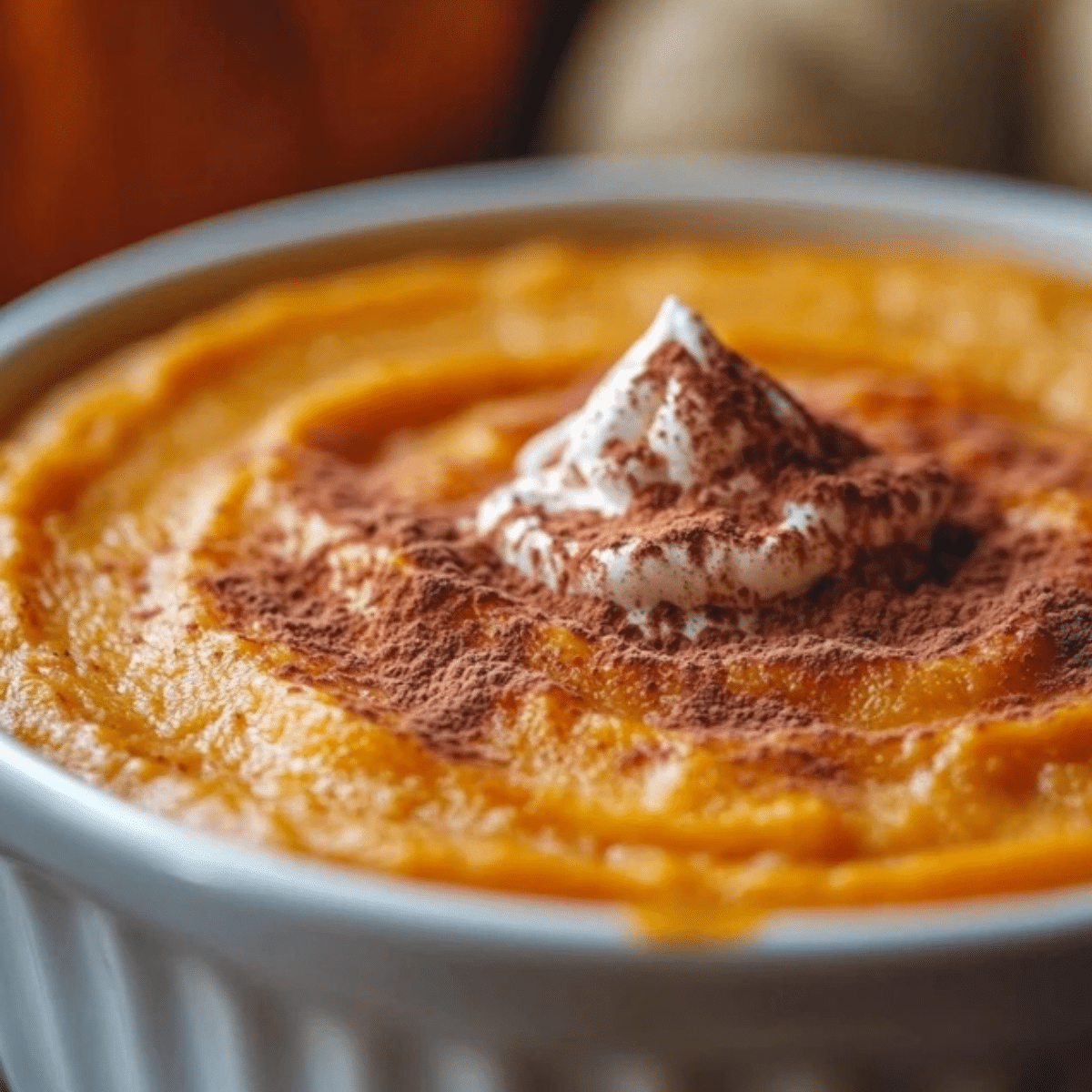 Baked Pumpkin Pudding