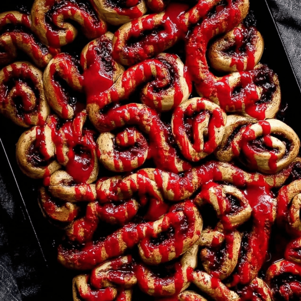 Bloody Guts Cinnamon Rolls