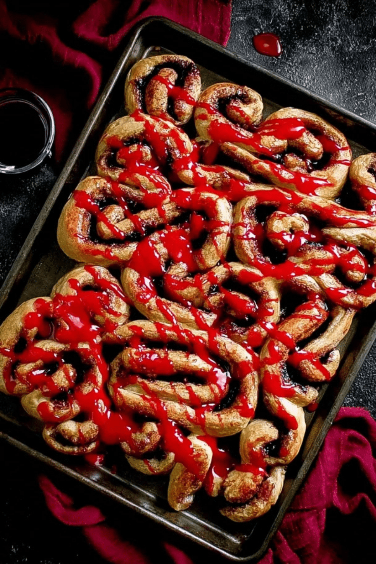 Bloody Guts Cinnamon Rolls
