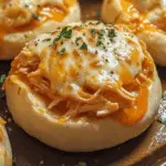 Buffalo Chicken Cheeseburger Bombs