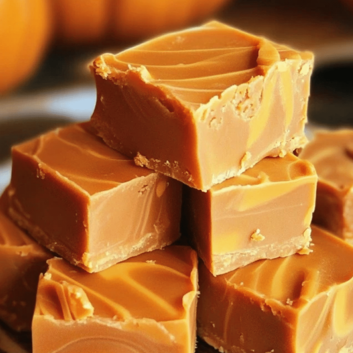 Butterscotch Pumpkin Fudge