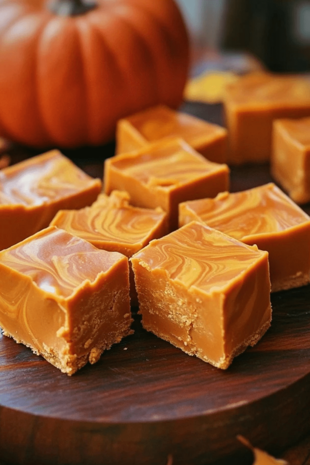 Butterscotch Pumpkin Fudge