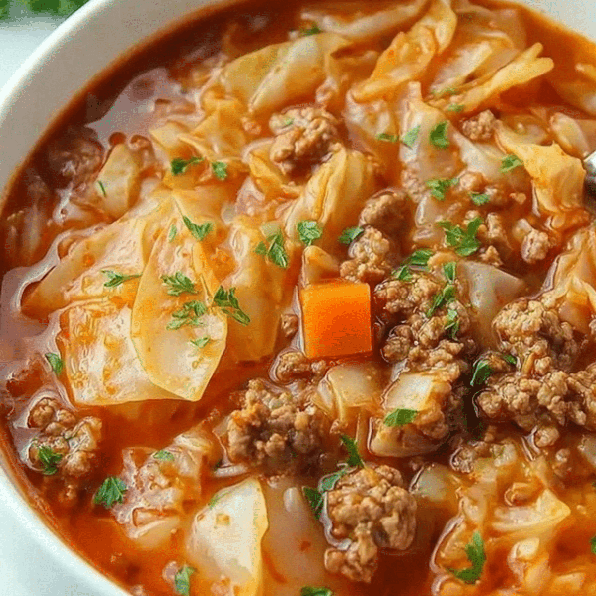 Cabbage Roll Soup