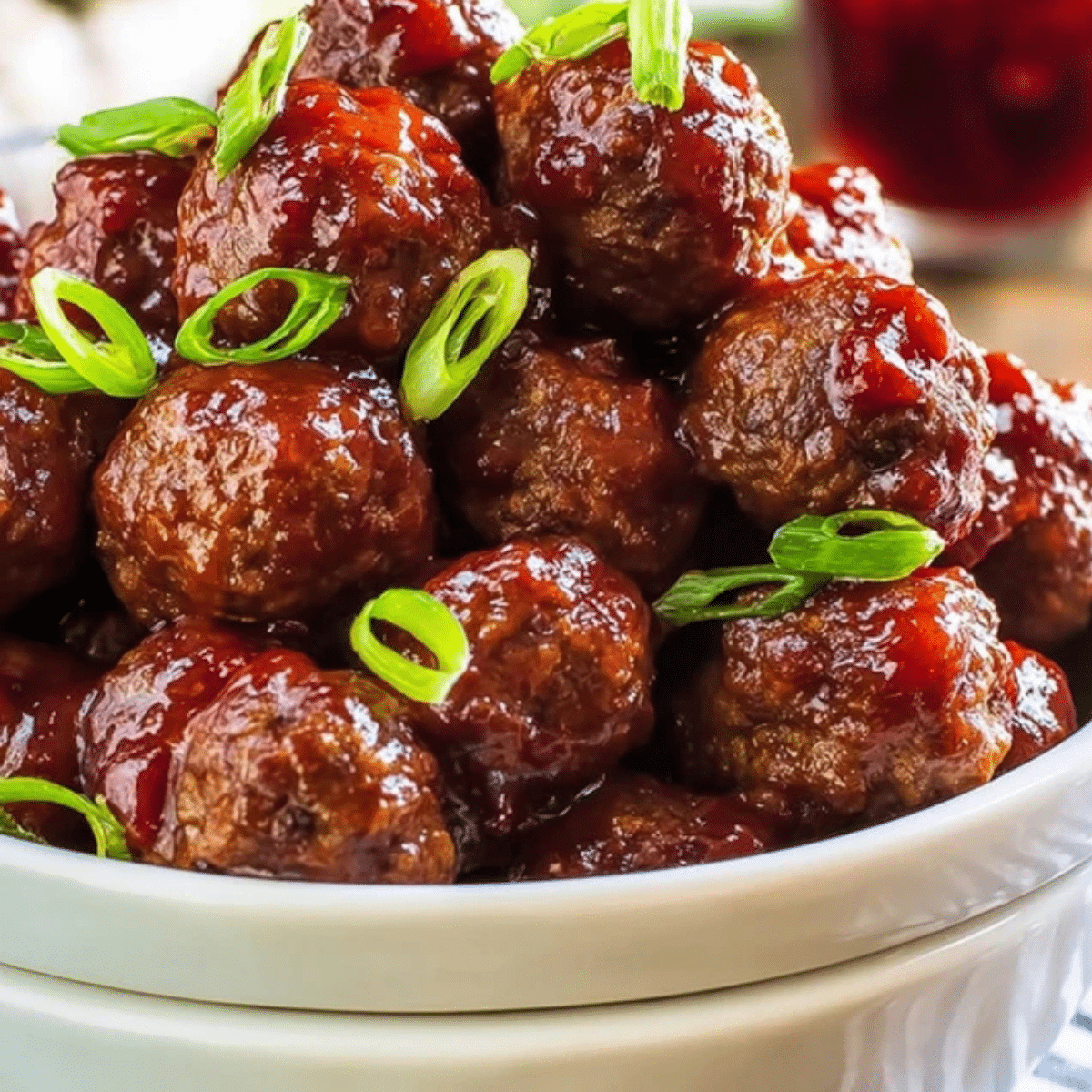 Crock Pot Cranberry Meatballs