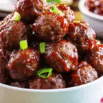 Crock Pot Cranberry Meatballs