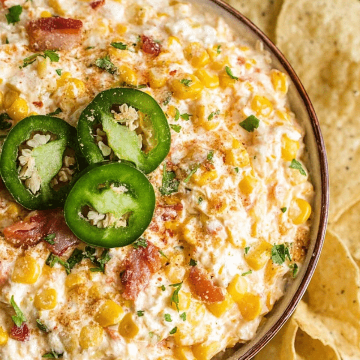 Crockpot Jalapeno Corn Dip