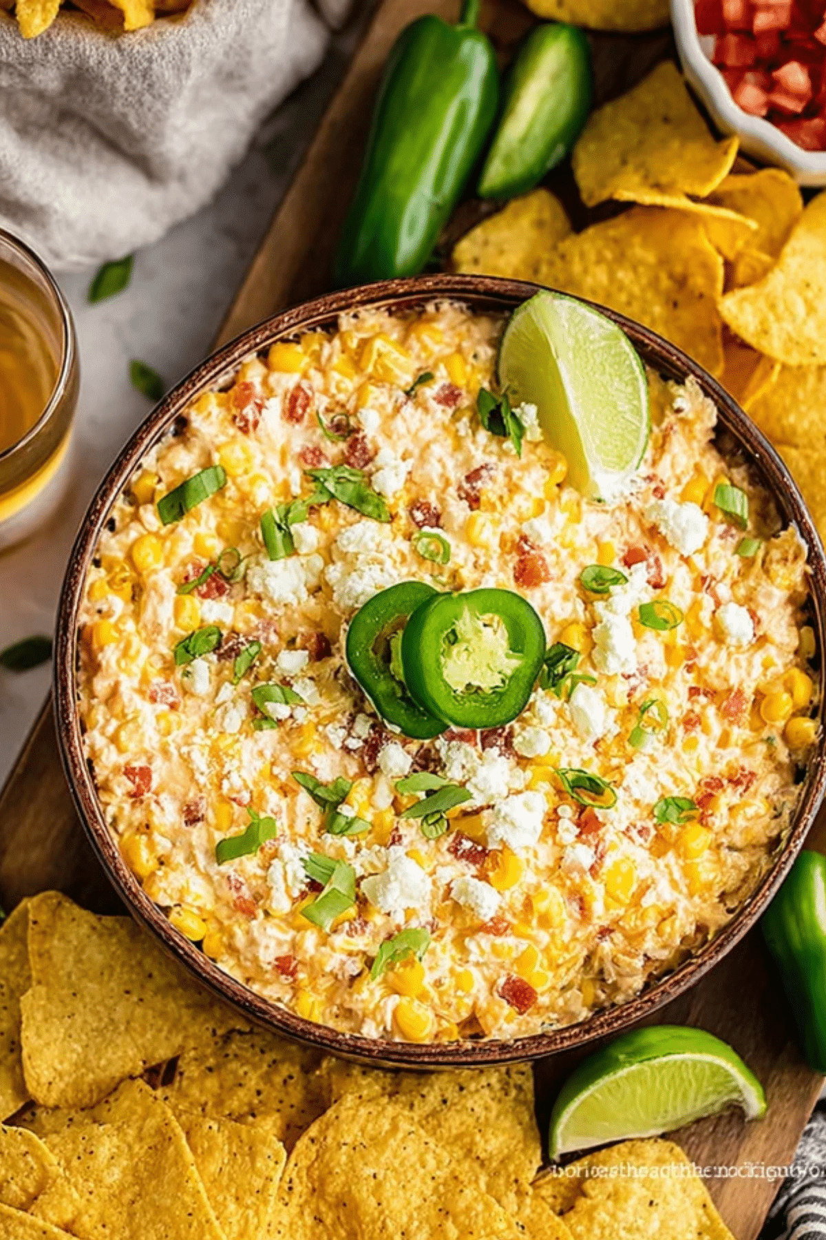 Crockpot Jalapeno Corn Dip