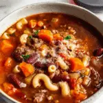 Crockpot Pasta Fagioli Soup