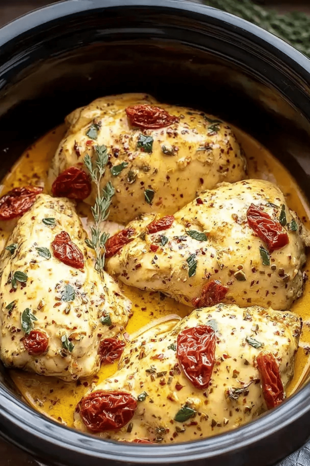 Dump and Go Crockpot Marry Me Chicken