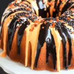 Easy Halloween Bundt Cake