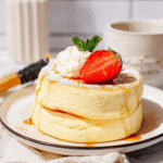 Fluffy Japanese Soufflé Pancakes