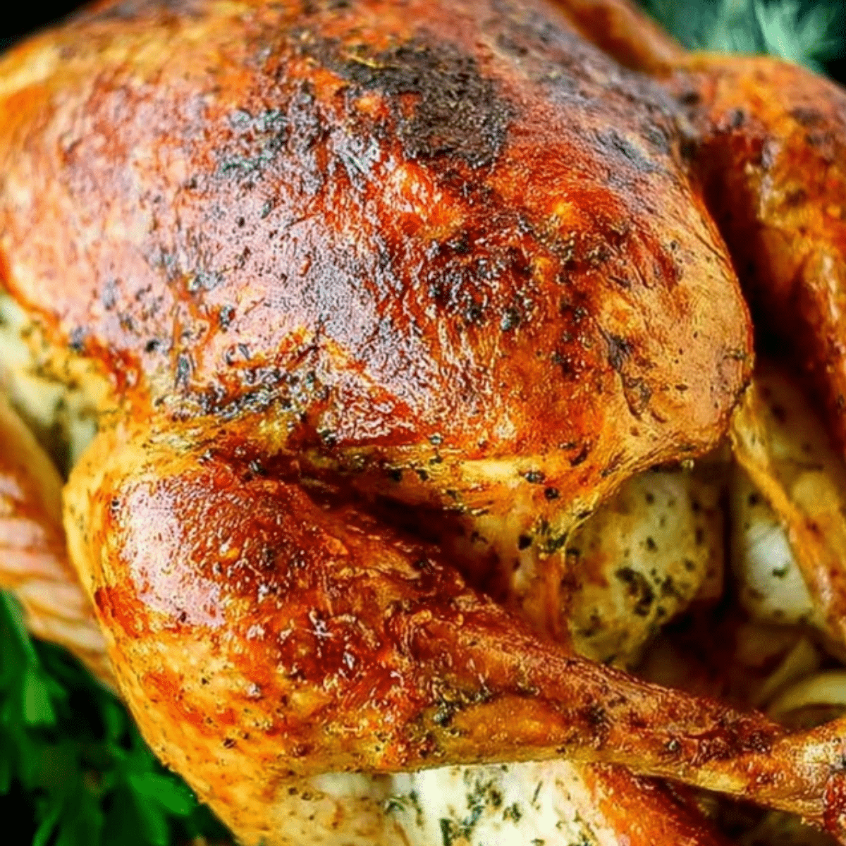Garlic Herb Butter Thanksgiving Turkey