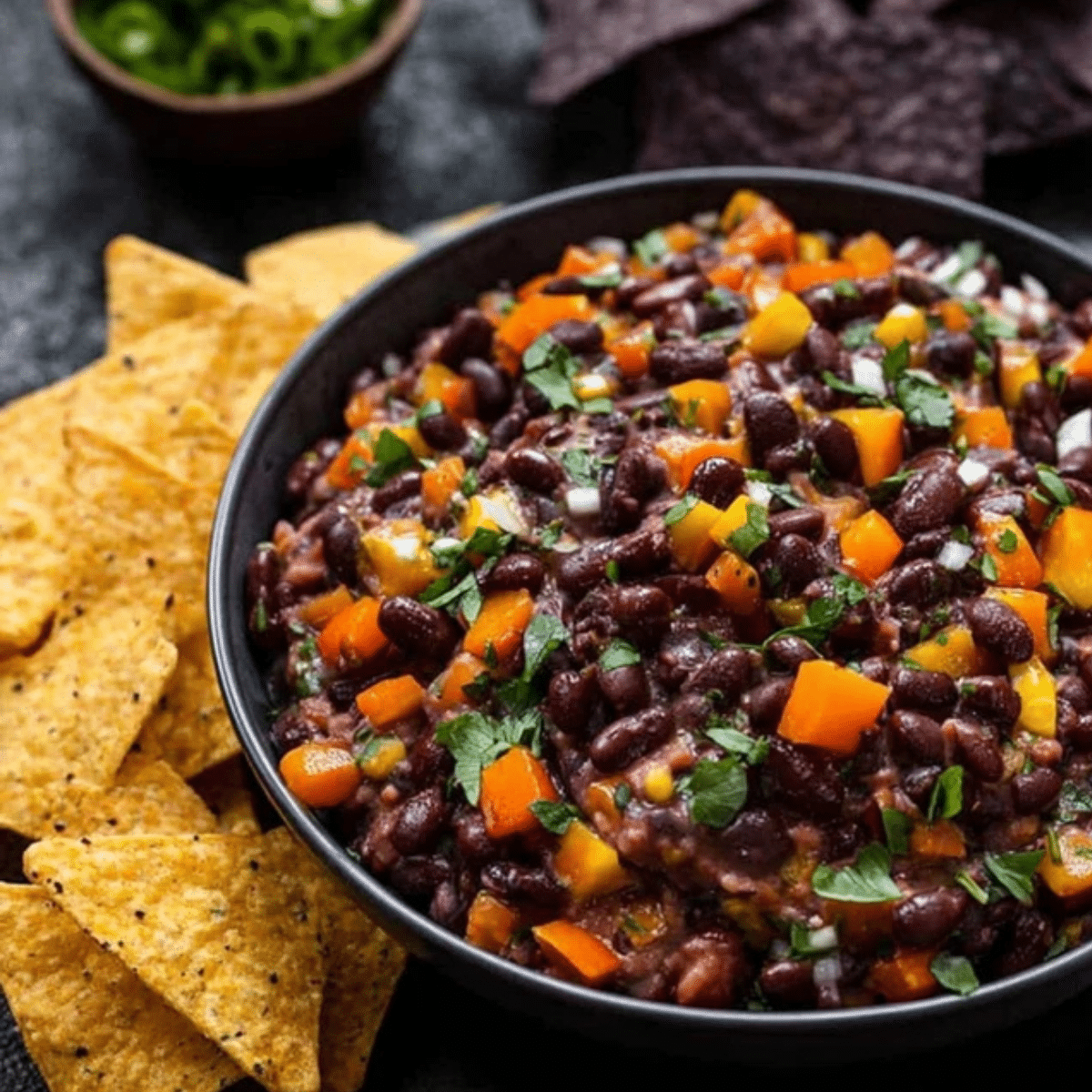 Halloween Bean Dip