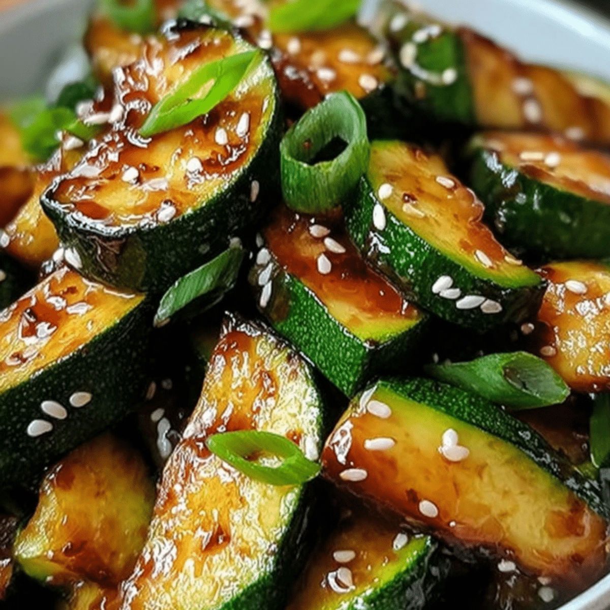 Hibachi Zucchini
