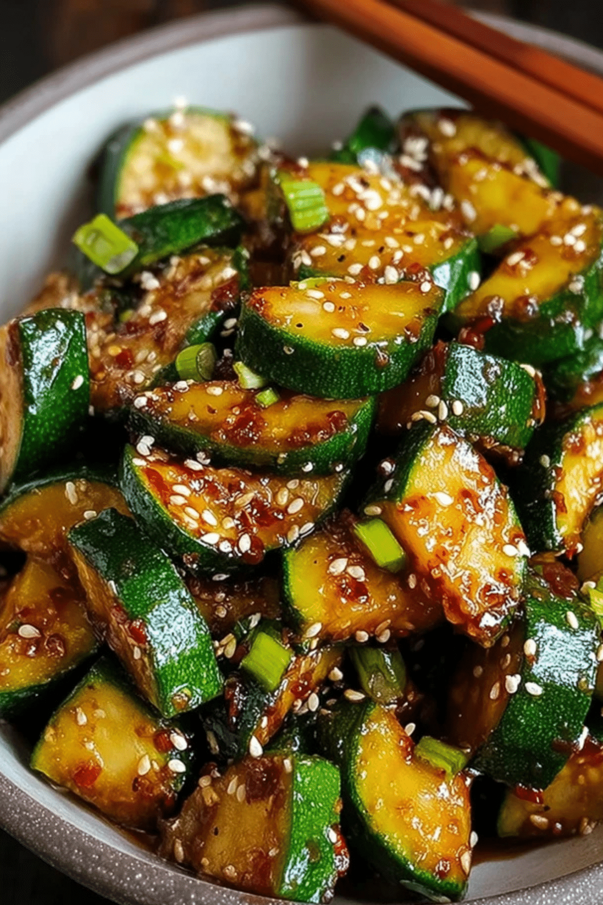 Hibachi Zucchini