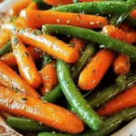 Honey Glazed Carrots and Green Beans