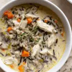 Leftover Turkey Wild Rice Soup