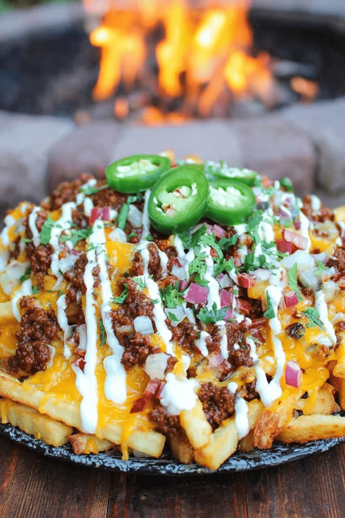 Loaded Chili Cheese Fries