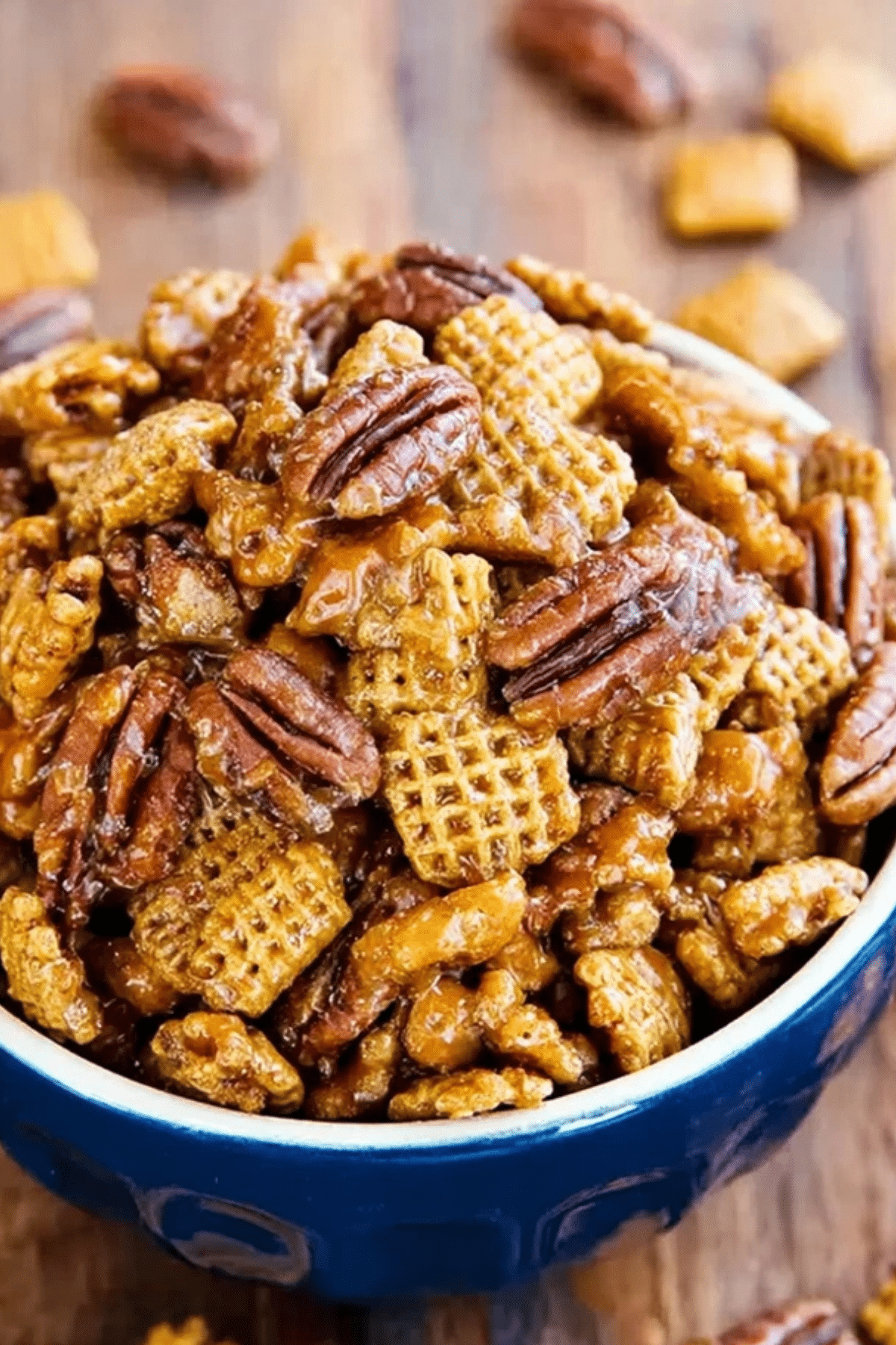 Praline Crunch Crispix Pecan