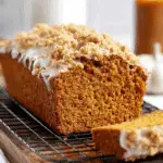 Pumpkin Bread with Maple Glaze