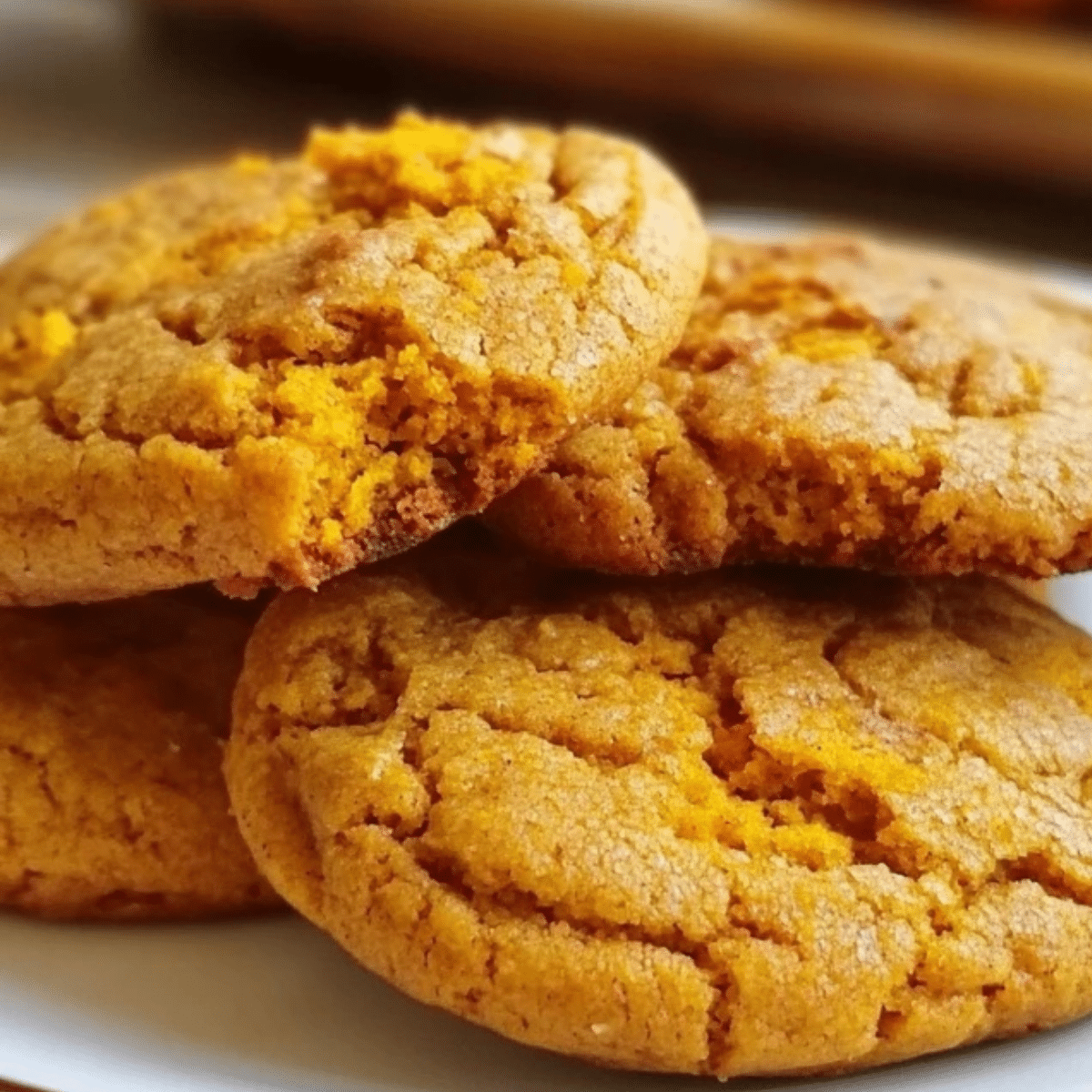 Pumpkin Cake Cookies