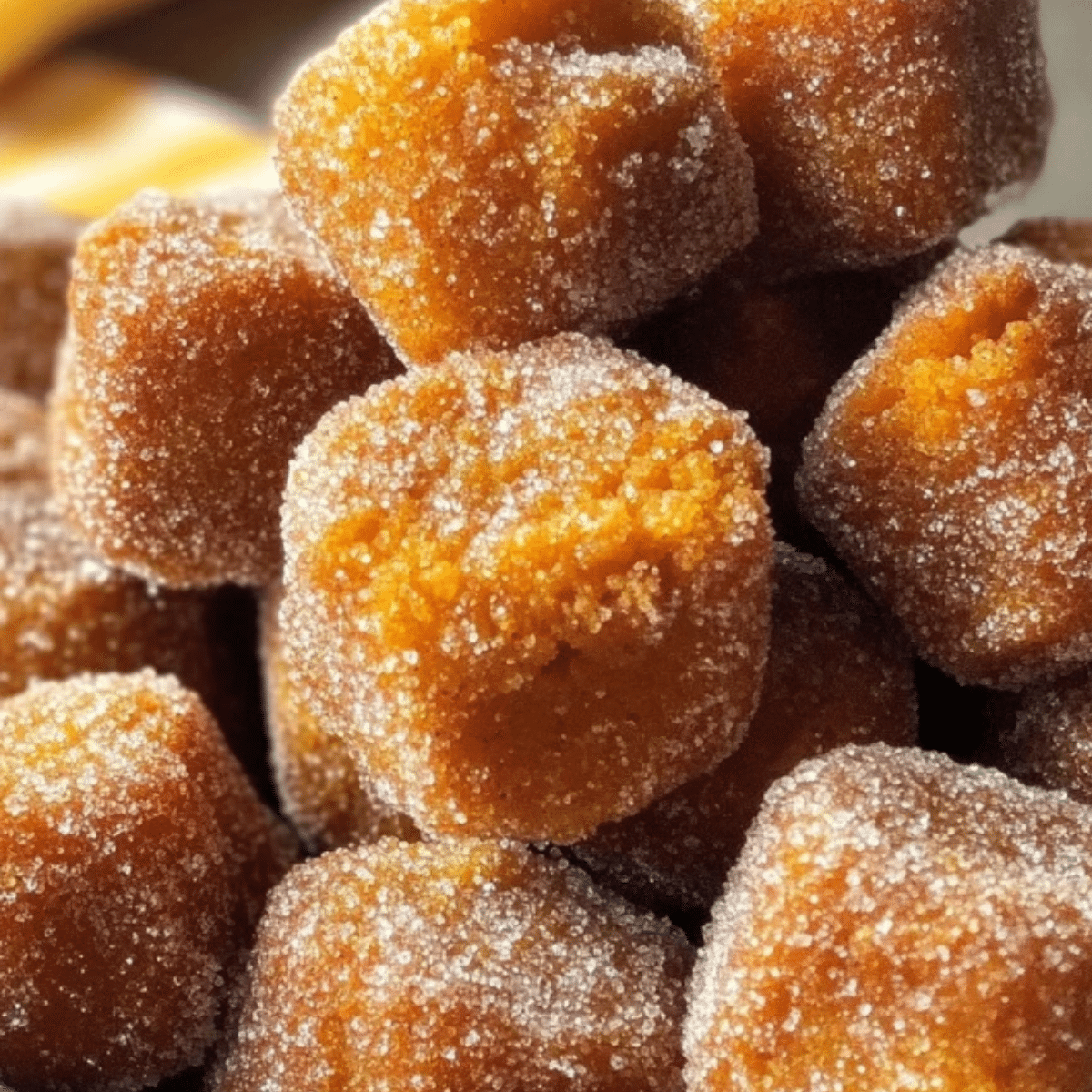 Pumpkin Churro Bites