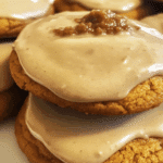 Pumpkin Cookies with Brown Butter Icing
