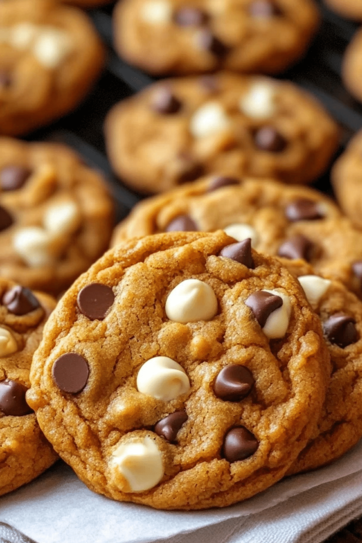 Pumpkin Pudding Cookies