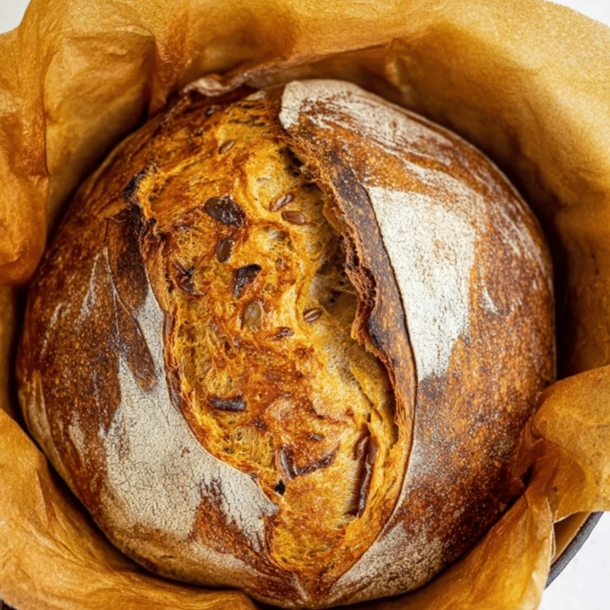 Pumpkin Sourdough Bread