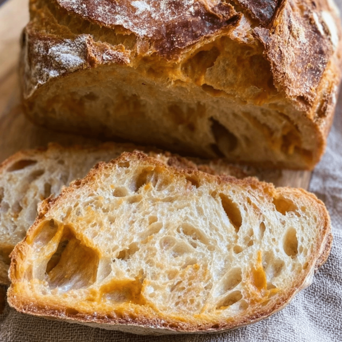 Pumpkin Spice Sourdough Bread