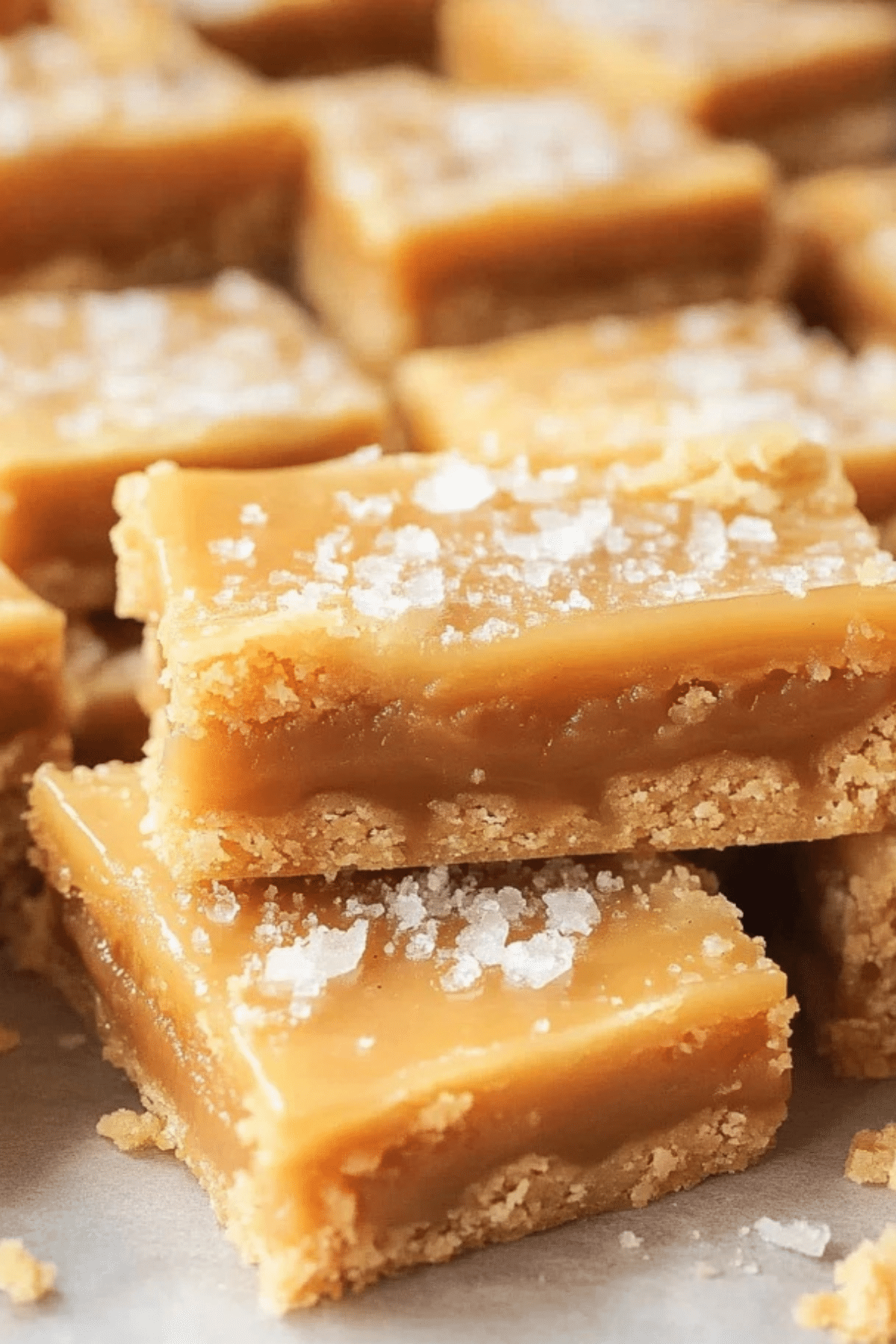 Salted Caramel Butter Bars