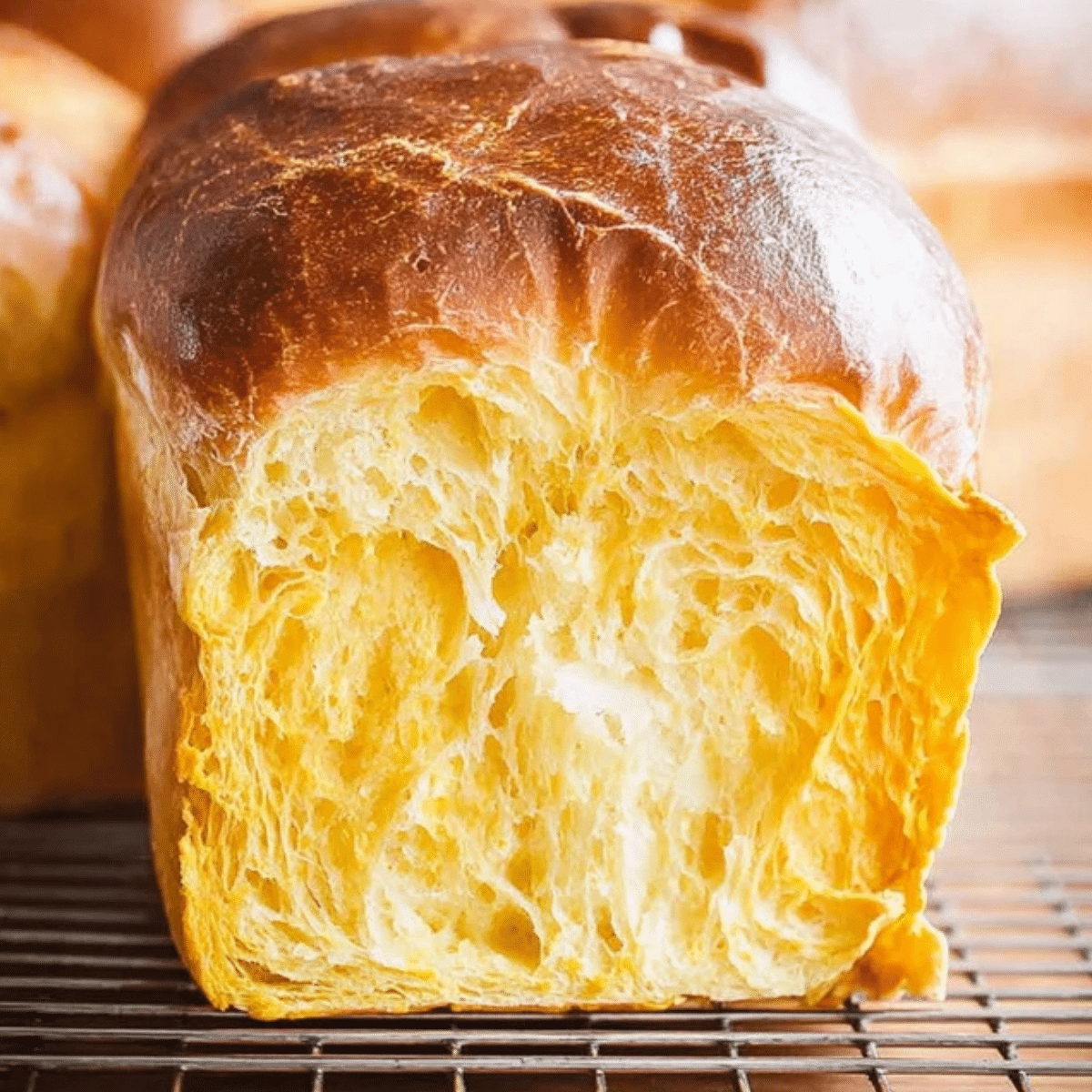 Soft Pumpkin Sourdough Bread