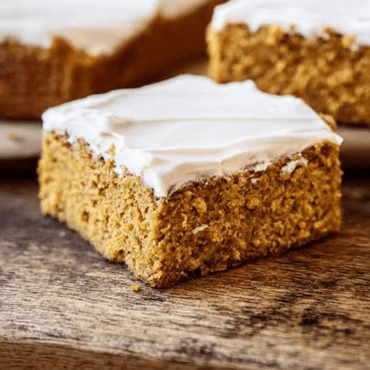 Sourdough Pumpkin Bars with Cinnamon Cream Cheese Frosting